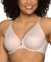Vanity Fair Women's Beauty Back Underwire 2-ply Bra 78010 In Sheer Quartz