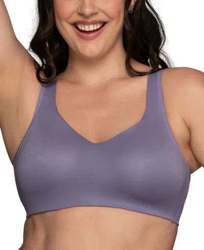 Vanity Fair Women's Beyond Comfort Simple Sizing Wirefree Bra 72204 In Dried Lavender