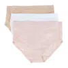 Vanity Fair Women's Comfort Brief Panties (3 Pack) In Multi