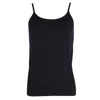 Vanity Fair Women's Seamless Camisole Tank Top In Black