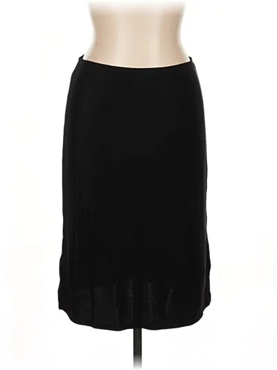 Pre-owned Vanity Formal Skirt In Black