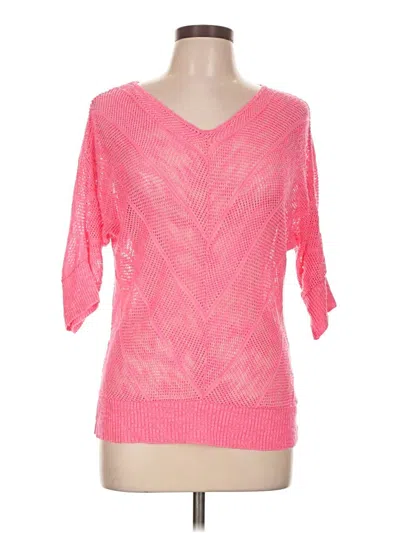 Pre-owned Vanity Pullover Sweater In Pink