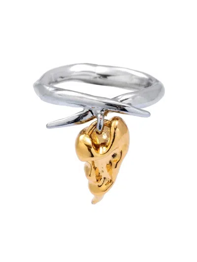 Vann Jewelry Cross Ring In Silver