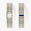 Vanna Catena Double-gemstone Bracelet Watch In Gold