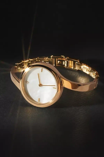 Vanna Claire Pearl Watch In Gold