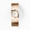 Vanna Linea Gemstone Watch In Red