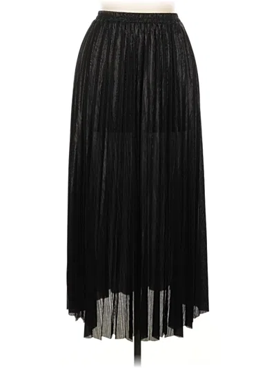 Pre-owned Vannina Vesperini Formal Skirt In Black