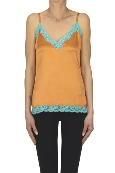 Vannina Vesperini Lingerie Top In Orange
