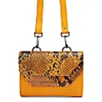 Vanoir Plenty Bag In Ocre & Croco