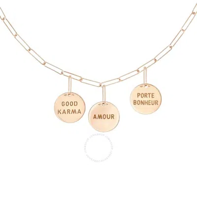 Vanrycke Ladies 18k Rose Gold Shaman Kaambo Necklace