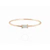 Vanrycke Ladies Georgia 18k Rose Gold Diamond Ring In Pink/rose Gold Tone/gold Tone
