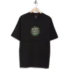 Vans 2k Flame Logo Graphic T-shirt In Black