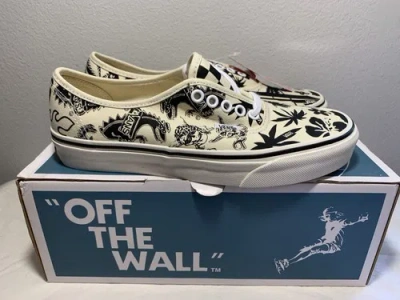 Pre-owned Vans “50 Year” Employee Exclusive Authentics Size 7 In Beige