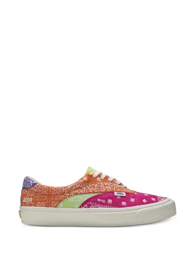 Vans Acer Ni Sp Bandana Sneakers In Orange