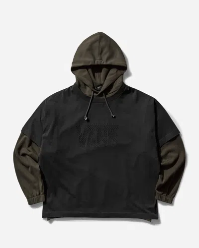 Vans Act Of Disagreement Lasered Hoodie Washed In Black