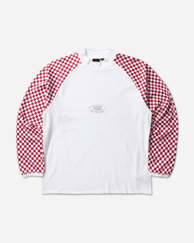 Vans Act Of Disagreement Racing Longsleeve T-shirt Haute In Red
