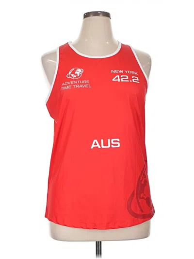 Vans Active Tank Top In Red