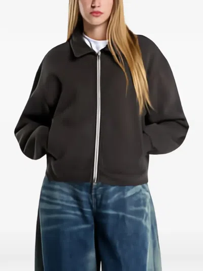 Vans Alanna Fleece Jacket In Gray