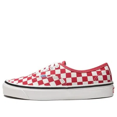 Vans Anaheim Factory Authentic 44 Dx 'og Red' In Multi