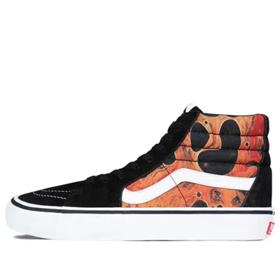Vans Andres Serrano X Supreme X Sk8-hi 'blood And Semen' In Black