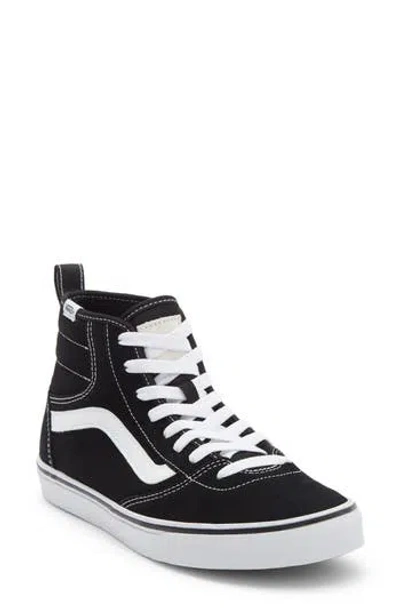 Vans Ashwood Hightop Sneaker In Black