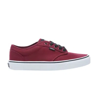 Pre-owned Vans Atwood 'oxblood White' In Red