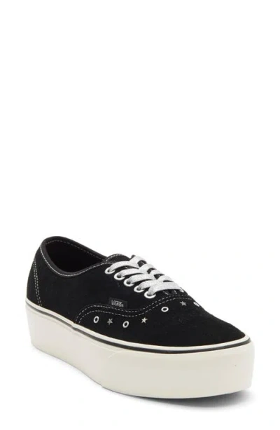 Vans Aunthetic Stackform Sneaker In Black