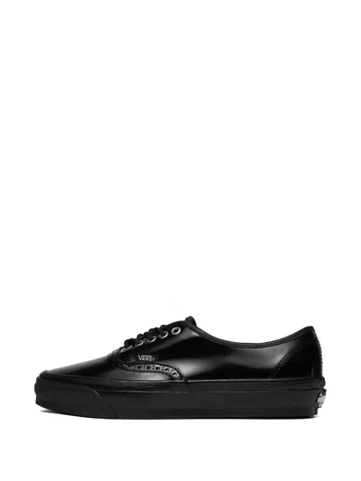 Vans Authentic 44 Brogue-detail Sneakers In Black