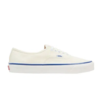 Pre-owned Vans Authentic 44 Deck 'anaheim Factory - White Blue' In Cream