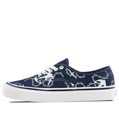 Vans Authentic 44 Deck Dx Casual Skateboarding Shoes Unisex Navy Blue
