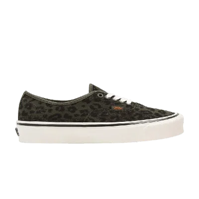 Pre-owned Vans Authentic 44 Dx 'anaheim Factory - Leopard Camo' In Green