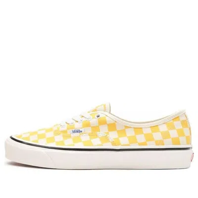 Vans Authentic 44 Dx 'anaheim Factory - Yellow Checker'