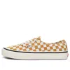 Vans Authentic 44 Dx Checkerboard 'honey Yellow' In Multi