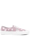 Vans Man Sneakers Mauve Size 9 Textile Fibers In Purple