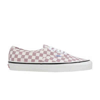Pre-owned Vans Authentic 44 Dx 'mauve Checkerboard' | Purple | Men's Size 9