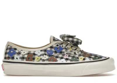 Pre-owned Vans Authentic 44 Dx Sandy Liang Floral Sneakers In Gingham In Multi
