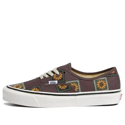 Vans Authentic 44 Low Tops Skateboarding Shoes Unisex Brown