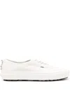Vans Authentic 44 Lug Dx Suede Sneakers In White