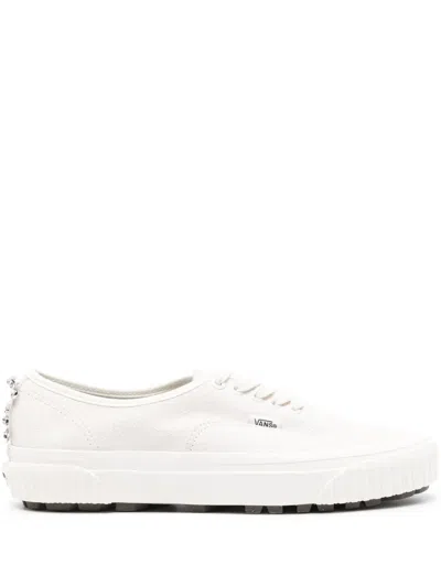 Vans Authentic 44 Lug Dx Suede Sneakers In White