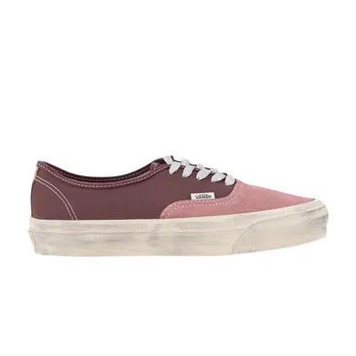 Pre-owned Vans Authentic 44 Premium 'aged Port' | Red | Men's Size 12