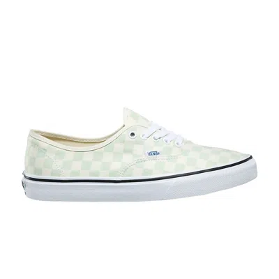 Pre-owned Vans Authentic 'ambrosia Checkerboard' In White