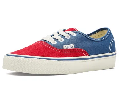 Vans Authentic (big Kid) Kid's Shoes Primary Racing Red : 7 Big Kid M, Canvas