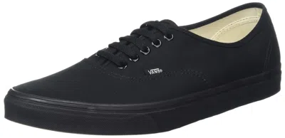 VANS VANS AUTHENTIC BLACK/BLACK LOW TOP SHOES