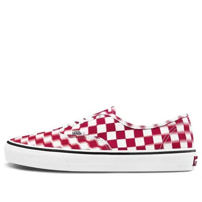 Vans Authentic 'blur Check - White Red'