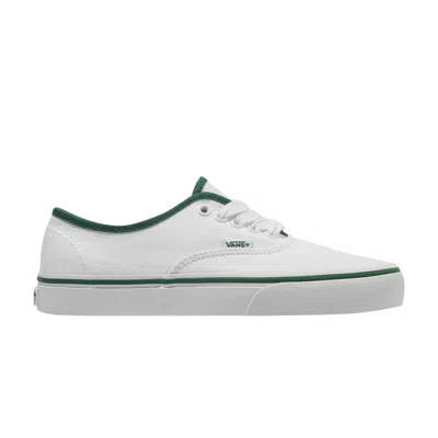 Pre-owned Vans Authentic 'canvas Pop - White Green'