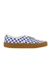 Vans Authentic Checked Sneakers In Brown