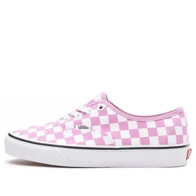 Vans Authentic 'checkerboard - Orchid' In Pink
