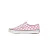 Vans Authentic Checkerboard Orchid/true White Women's Low Shoe In Multi