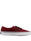 Vans Authentic Classic Lace-up Sneakers In Red