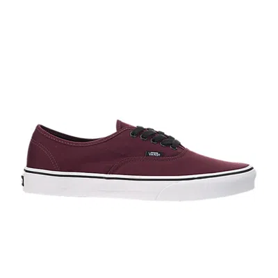 Pre-owned Vans Authentic Classic 'port Royale' | Red | Men's Size 5